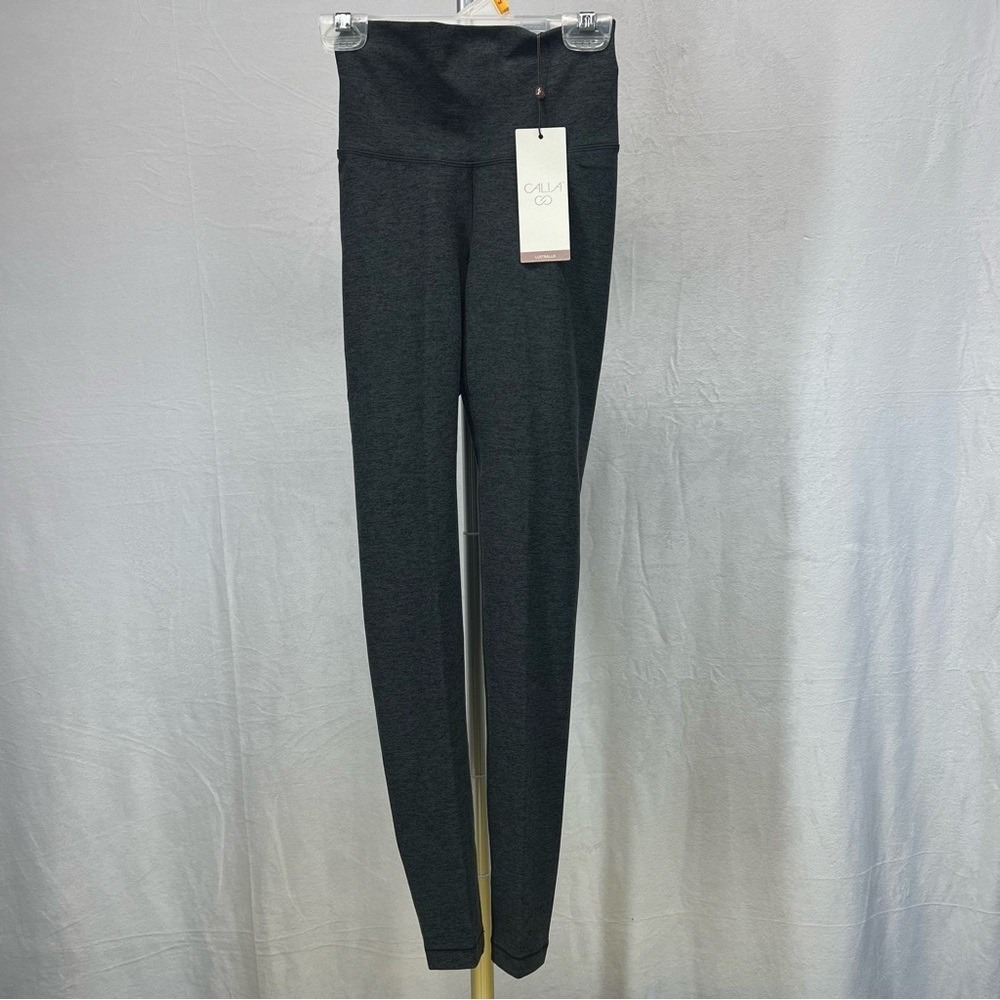 Calia‎ Lustralux High-Waisted 7/8 Black Leggings